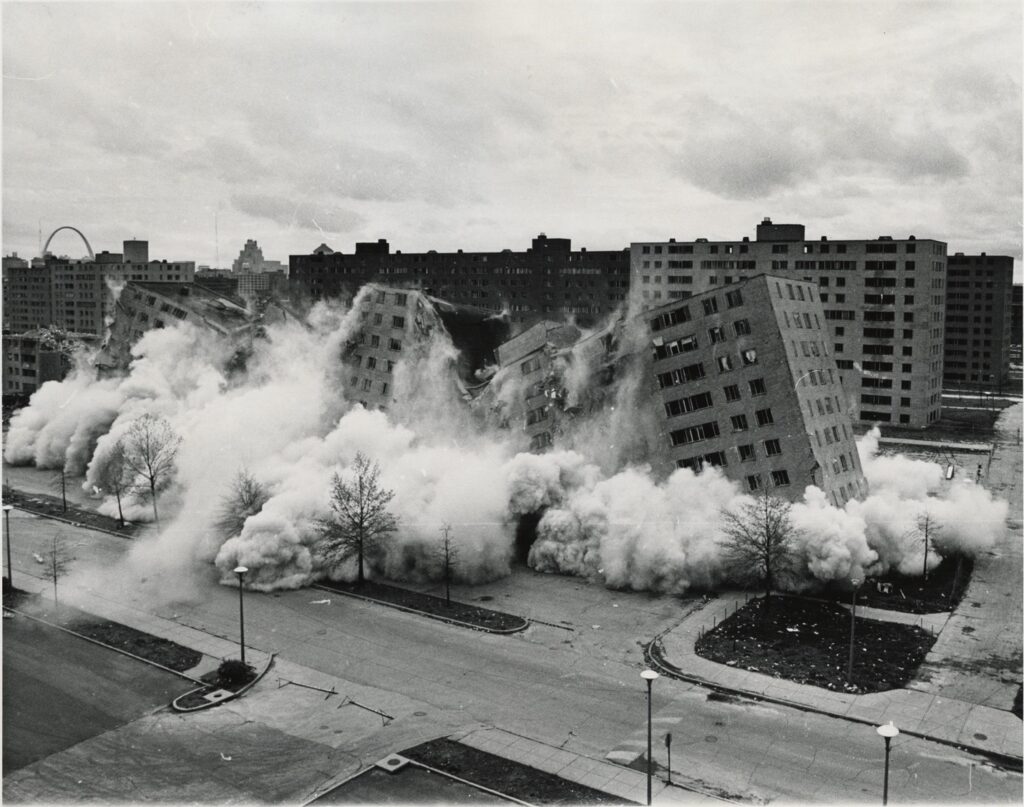 Demolition of Pruitt–Igoe Complex